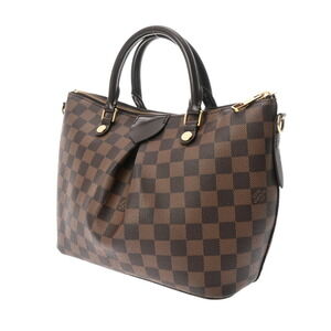 Louis Vuitton Sienna Shoulder Brown Ebene Damier Bag
